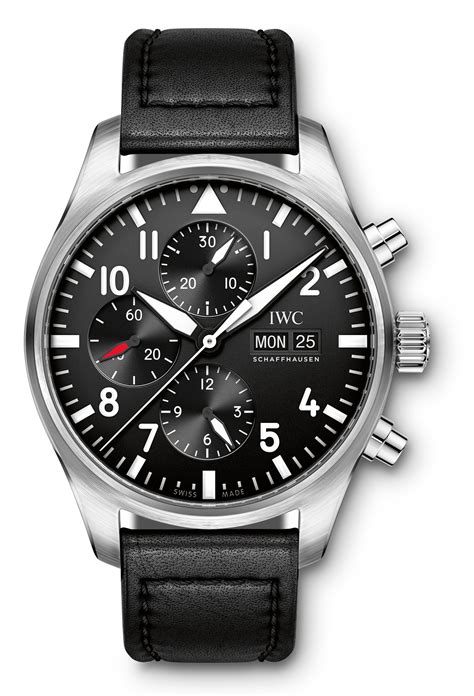 iwc pilot chronograph iw377709|iwc pilot watch.